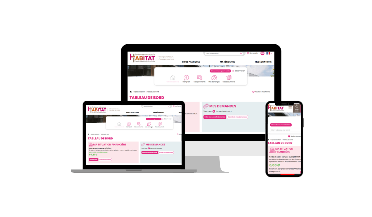 Connectez-vous sur le nouvel espace locataire