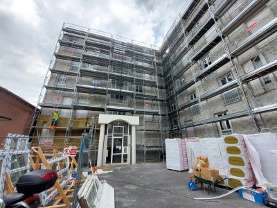 Résidence Saint-Agne pendant les travaux