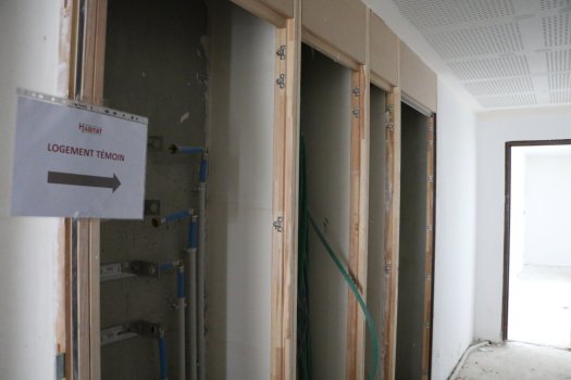 Visite logement témoin La Flambère - Ancely