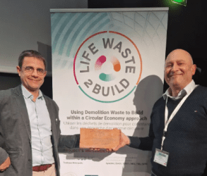 Trophée chantier exemplaire recyclage