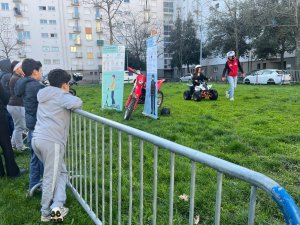 Prévention routière à Bagatelle