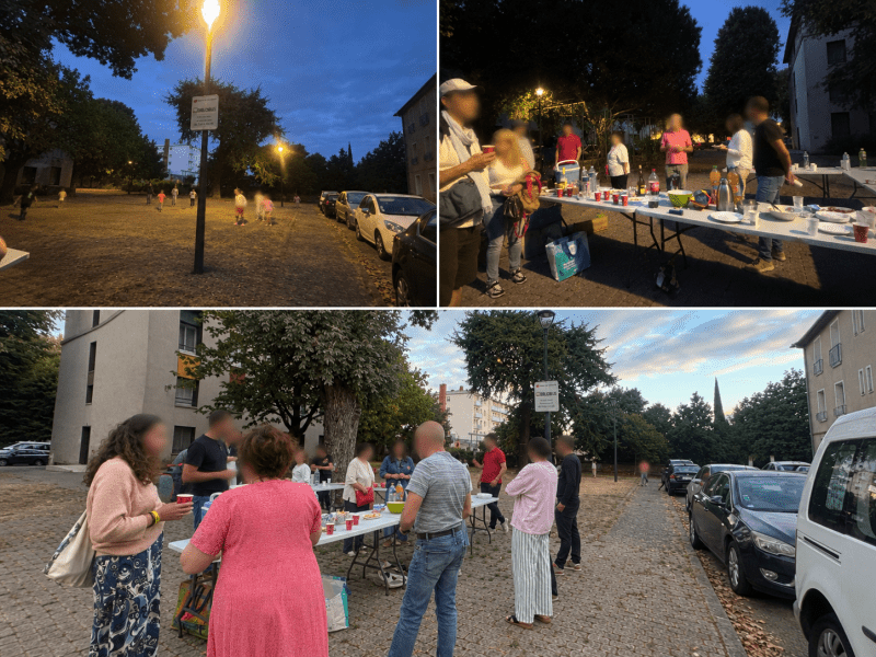 La soirée à Cité Madrid