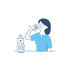 Boire de l'eau
