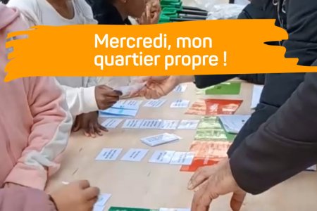 Un max d’énergie pour un ramassage réussi à Bourbaki !