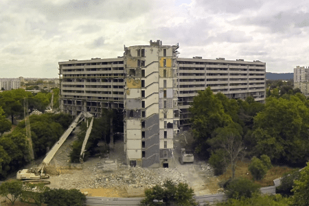 Démolition Grand d’Indy, c’est l’heure du bilan du réemploi des matériaux