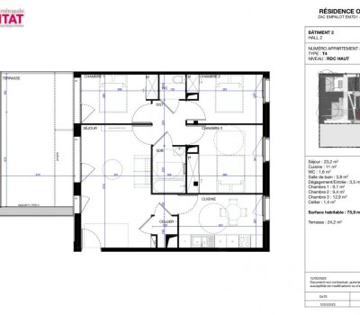 APPARTEMENT 4 PIECES