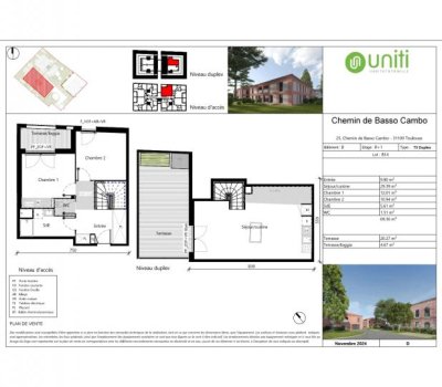 T3 neuf secteur St Simon