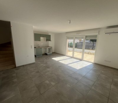Villa T4 Duplex neuve avec terrasse et jardin – Programme Clos de Pauline – Eaunes – Garage et Parking inclus