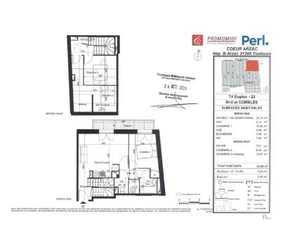 T4 duplex St Cyprien