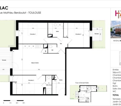 APPARTEMENT T4 4 PIECES 91M²