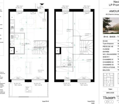T4 duplex en BRS - 31500 Toulouse