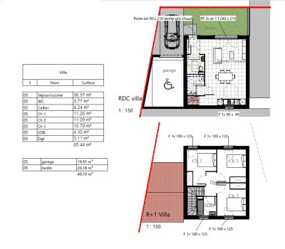 Villa neuve LLI à Lapeyrouse-Fossat avec Garage – Prestations soignées et haute performance énergétique