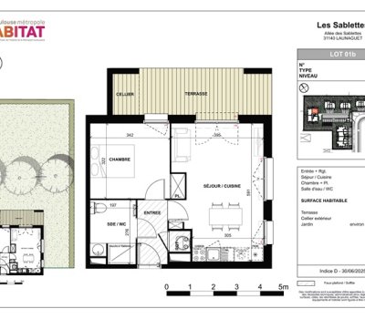 Appartement T2 en location-accession - 31140 Launaguet