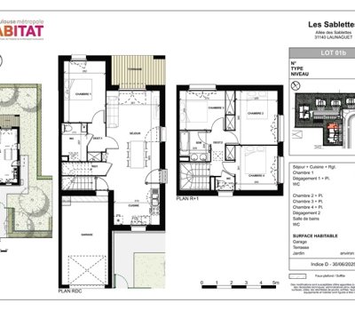 Villa T5 en location-accession* 31140 Launaguet