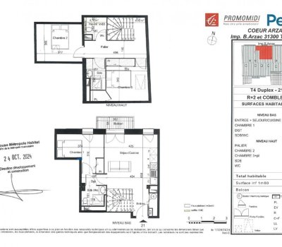 T4 duplex St Cyprien