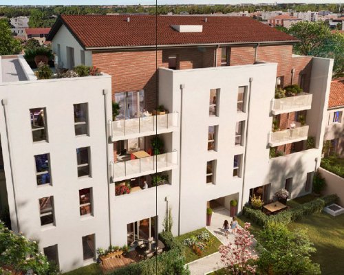 T3 Neuf avec balcon - SONORA - T3 Disponibles à tous les étages - Livraison mi-Mai