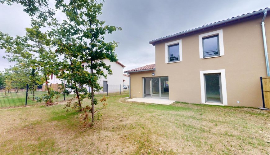 Villa T5 en Duplex avec jardin – Résidence Les Maisons du Barri – Daux – Avec Garage et Parking