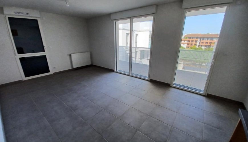 À louer : Plusieurs T3 neuf avec balcon DISPONIBLE – Résidence LE VENT DES CIMES – Toulouse