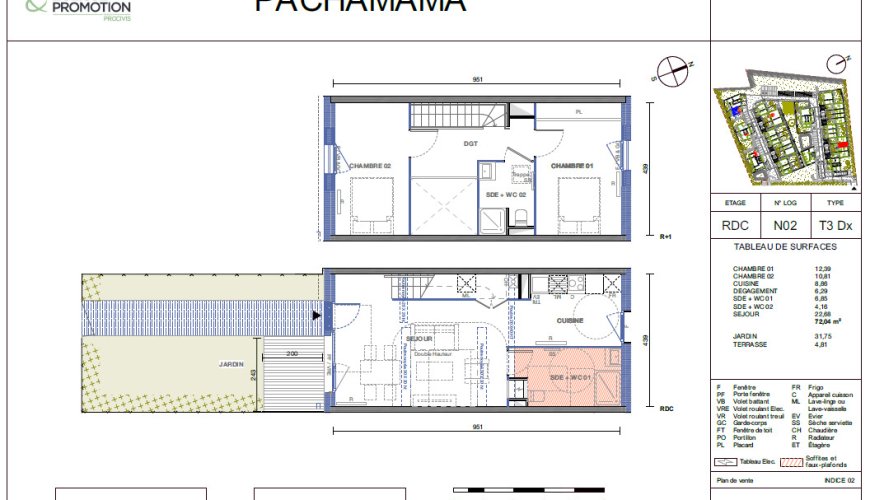 À louer : T3 Duplex Neuf en RDC avec terrasse et jardin – Construction écologique en terre crue – Cornebarrieu – Parking inclus