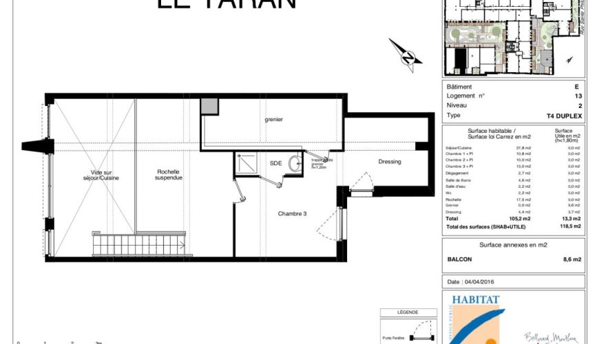 T4 duplex LE BUSCA