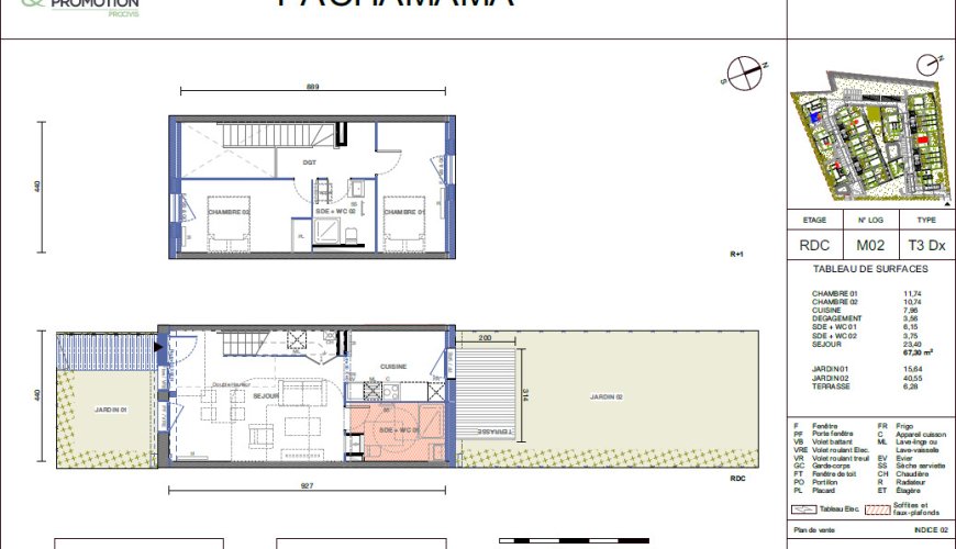 Magnifique T3 Duplex Neuf en RDC avec Extérieurs – Programme PACHAMAMA, Cornebarrieu