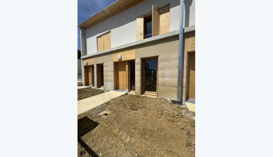 Magnifique T3 Duplex Neuf en RDC avec Extérieurs – Programme PACHAMAMA, Cornebarrieu