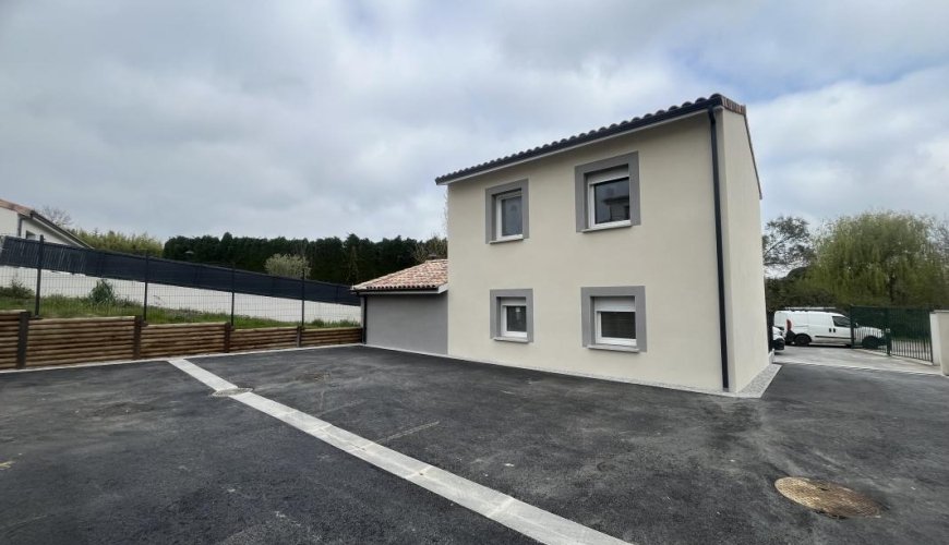 Villa neuve LLI à Lapeyrouse-Fossat avec Garage – Prestations soignées et haute performance énergétique