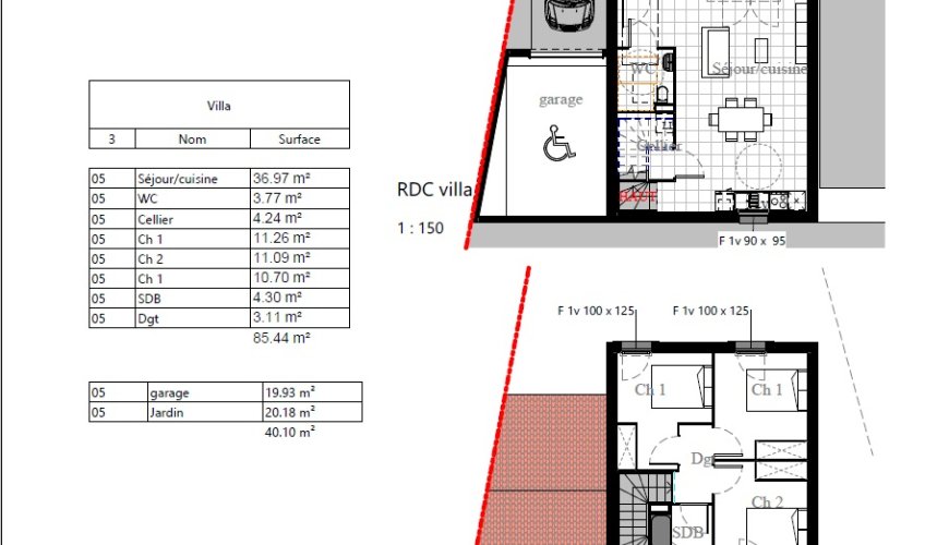 Villa neuve LLI à Lapeyrouse-Fossat avec Garage – Prestations soignées et haute performance énergétique