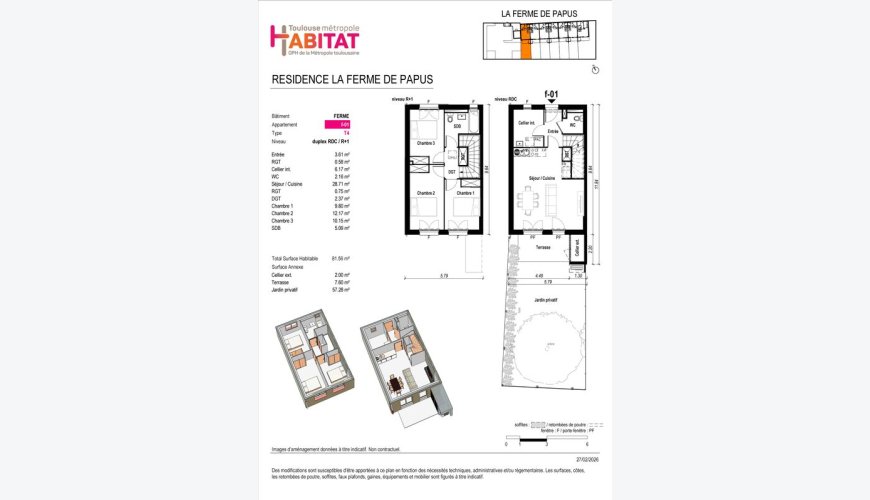 RESIDENCE LA FERME DE PAPUS