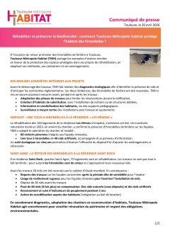 Cp tmh rehablitation et hirondelles avril 2026